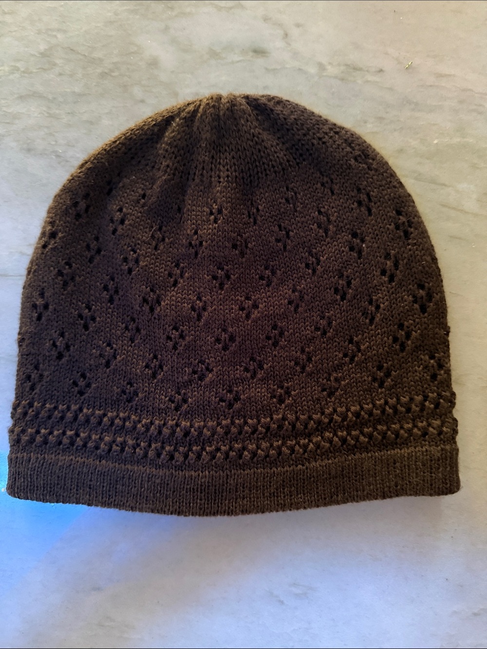 H&M Divided Dark Brown Knit Beanie